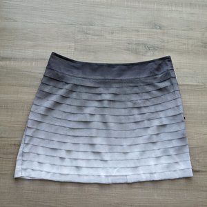 Ted Baker tiered ombre mini skirt